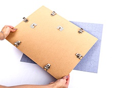 Mode d`emploi cadre pour puzzle 3ème étape