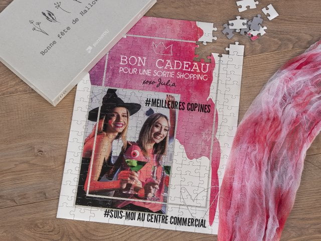 Bon cadeau puzzle