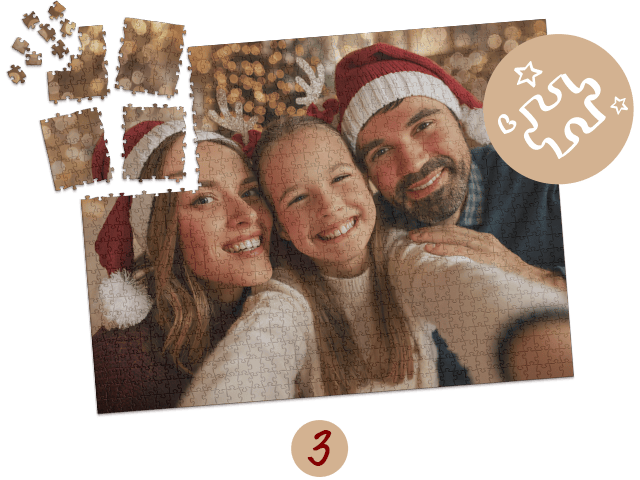 Votre puzzle photo terminé le 24 décembre