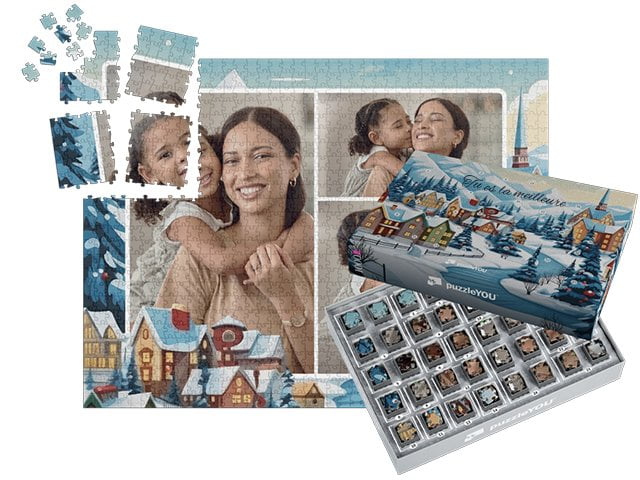 Calendrier de l'Avent Puzzle – Boîtes sans aucun exemple