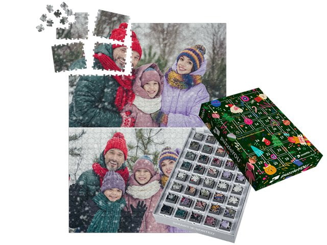 Calendrier de l'Avent Puzzle – Boîtes sans aucun exemple
