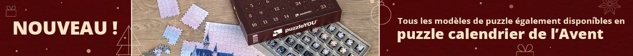 Nouveau ! Le puzzle calendrier de l’Avent de puzzleYOU