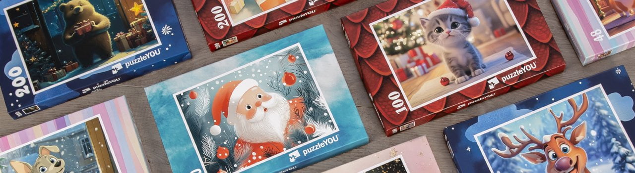 Modèles de puzzles pour petits et grands avec nombre de pièces au choix