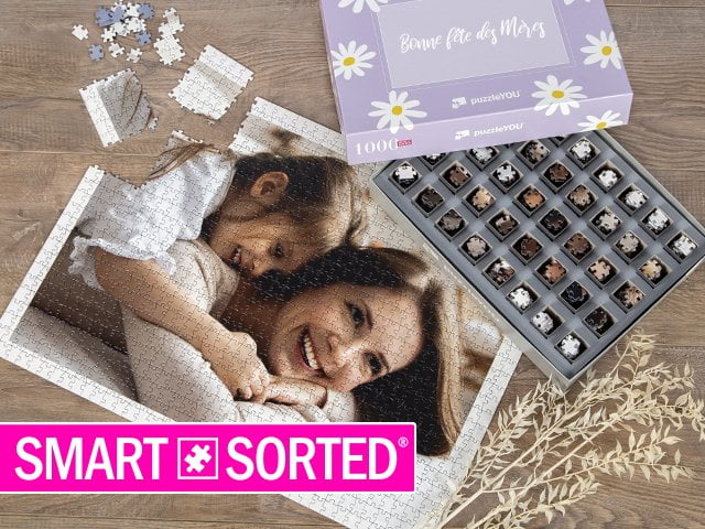SMART SORTED® - le puzzle surprise pour la fête des mères