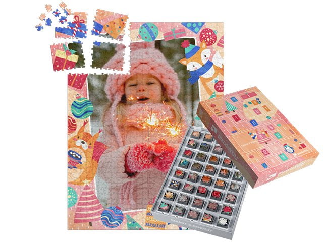 Calendrier de l'Avent Puzzle – Boîtes sans aucun exemple