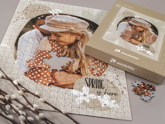 Puzzle personnalisé pêle-mêle