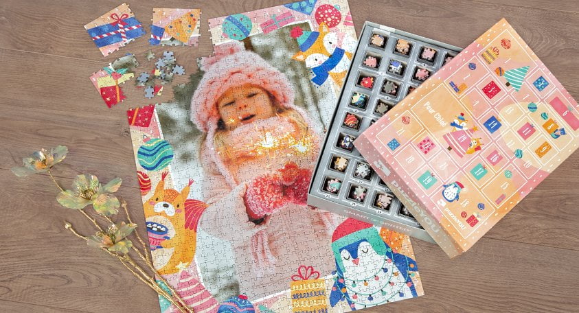 Puzzle calendrier de l’Avent