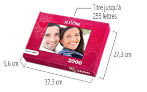 Dimensions de la boîte du puzzle - Puzzle photo 2000 pièces