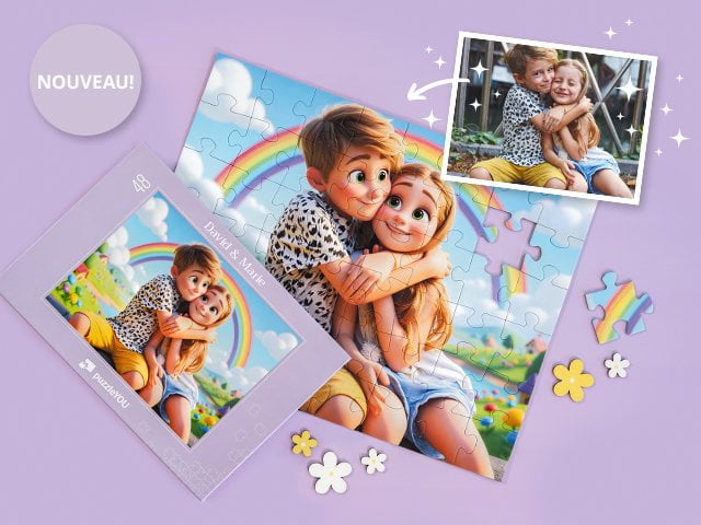 Puzzle personnalisé AI Art | puzzleYOU