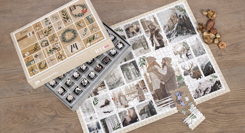 Puzzle calendrier de l’Avent
