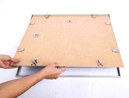 Mode d`emploi cadre pour puzzle 5ème étape