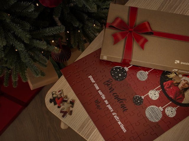 Bon cadeau puzzle